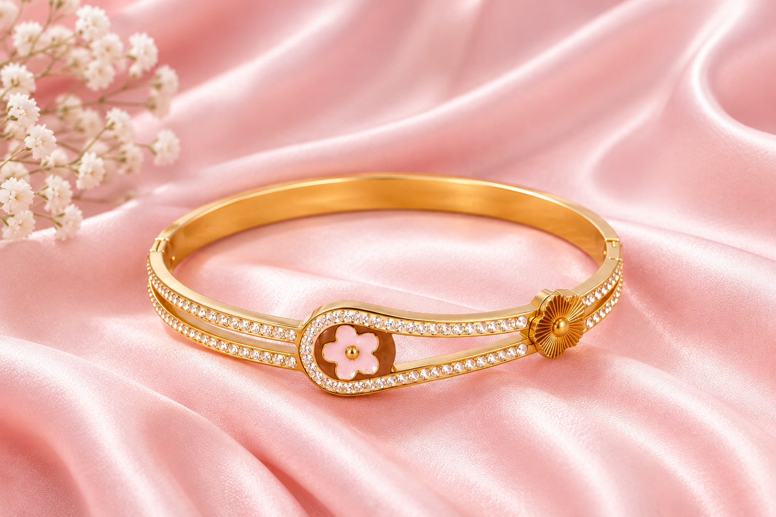 Elegant Gold Women Bracelet